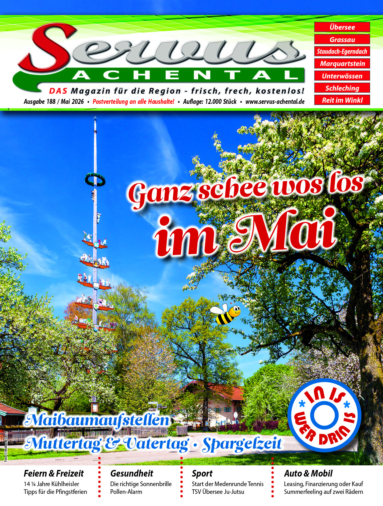 Servus Achental Mai 2026